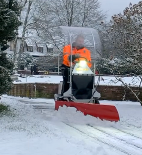 Westermann snow plow - Attachment